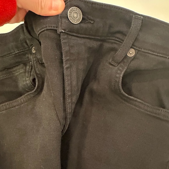 Citizens of Humanity Isola Mid Rise Cropped Boot Jean 
In Plush Black Sz 30 - Picture 7 of 12